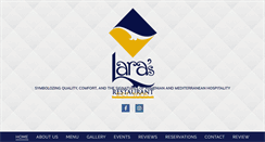 Desktop Screenshot of larasrestaurant.com